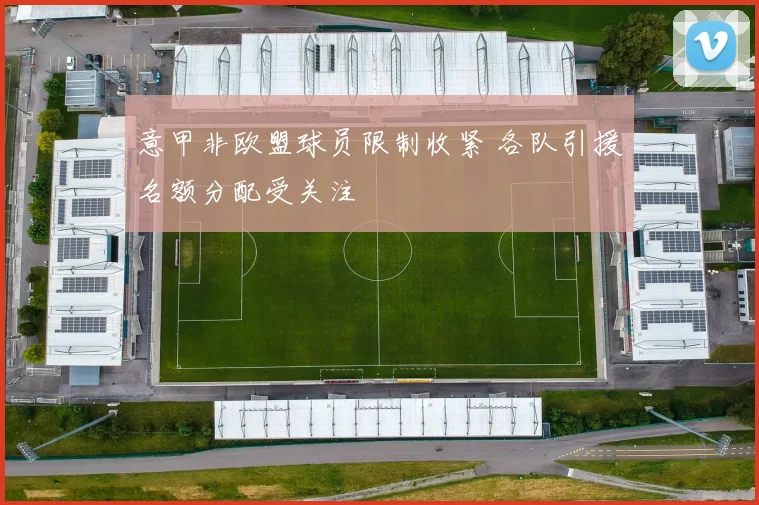 意甲非欧盟球员限制收紧 各队引援名额分配受关注
